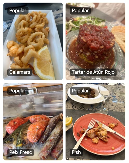 La Sirena Restaurante Carta página 1