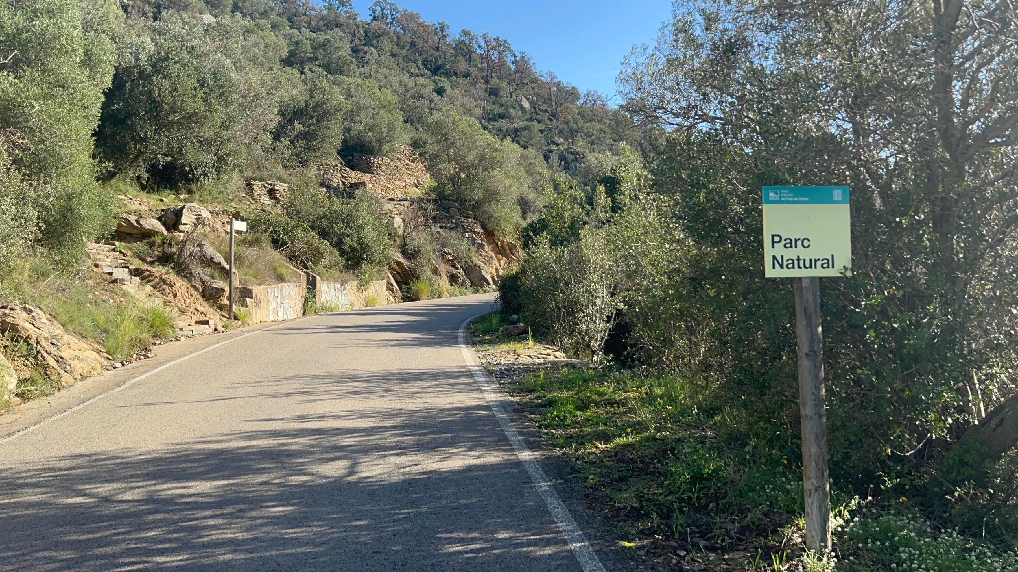 C: Eingang zum Naturpark Cap de Creus