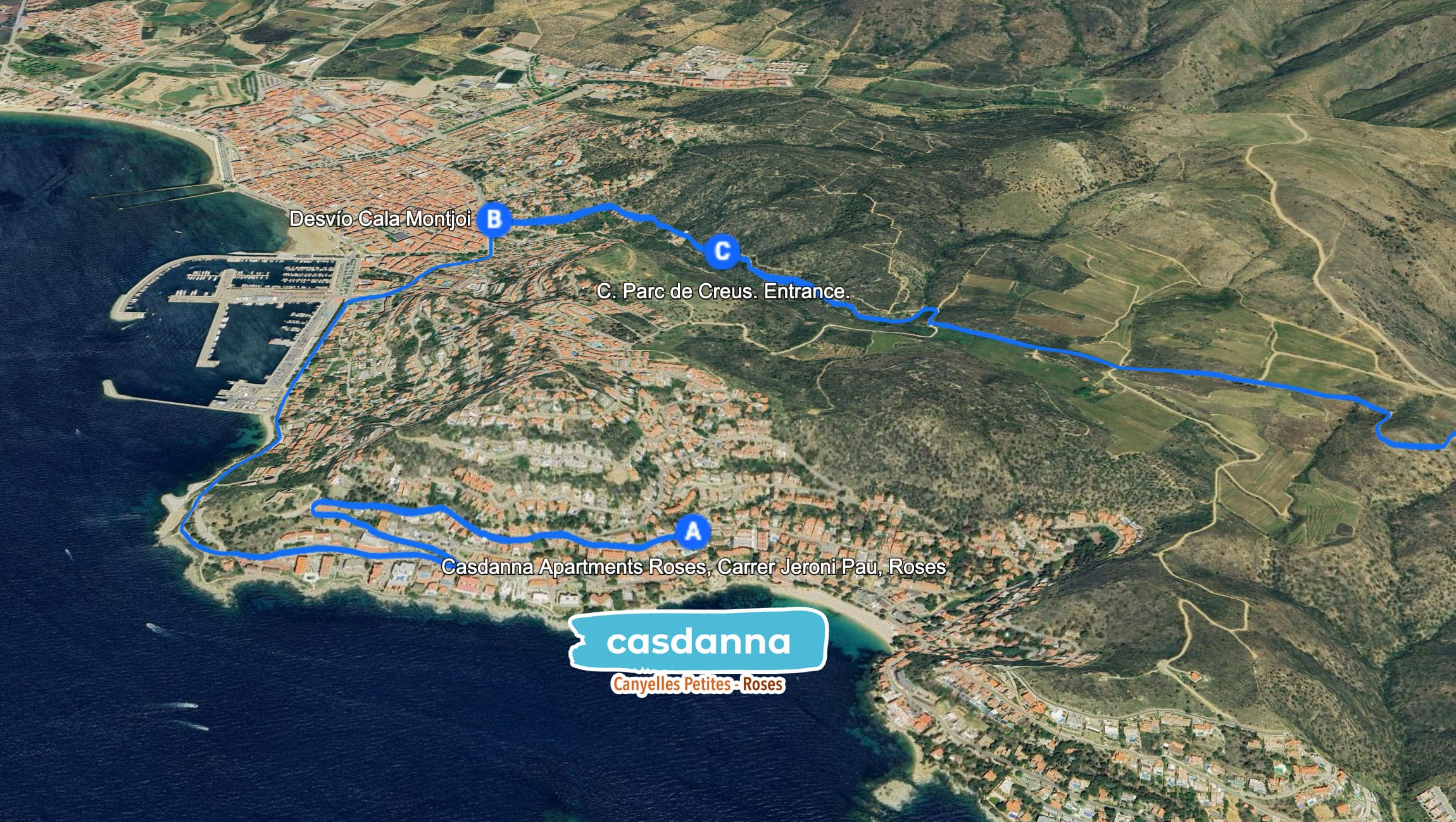 C: Entrance to Cap de Creus