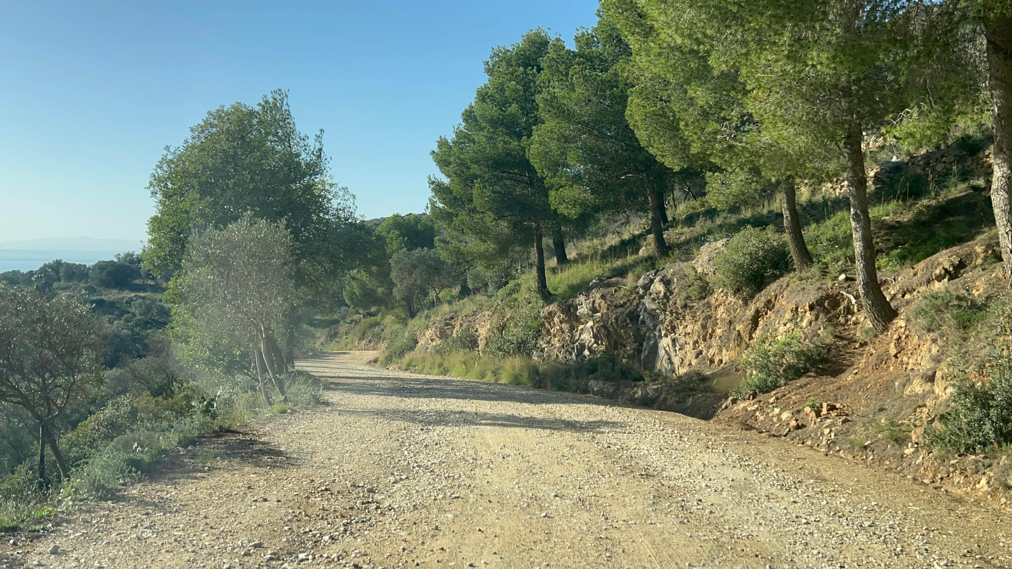 F: Descent to Punta Falconera