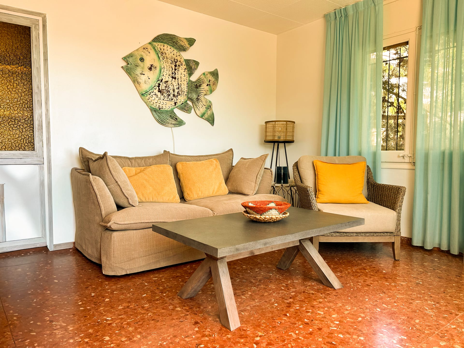 Salón del apartamento 1 de Casdanna Roses