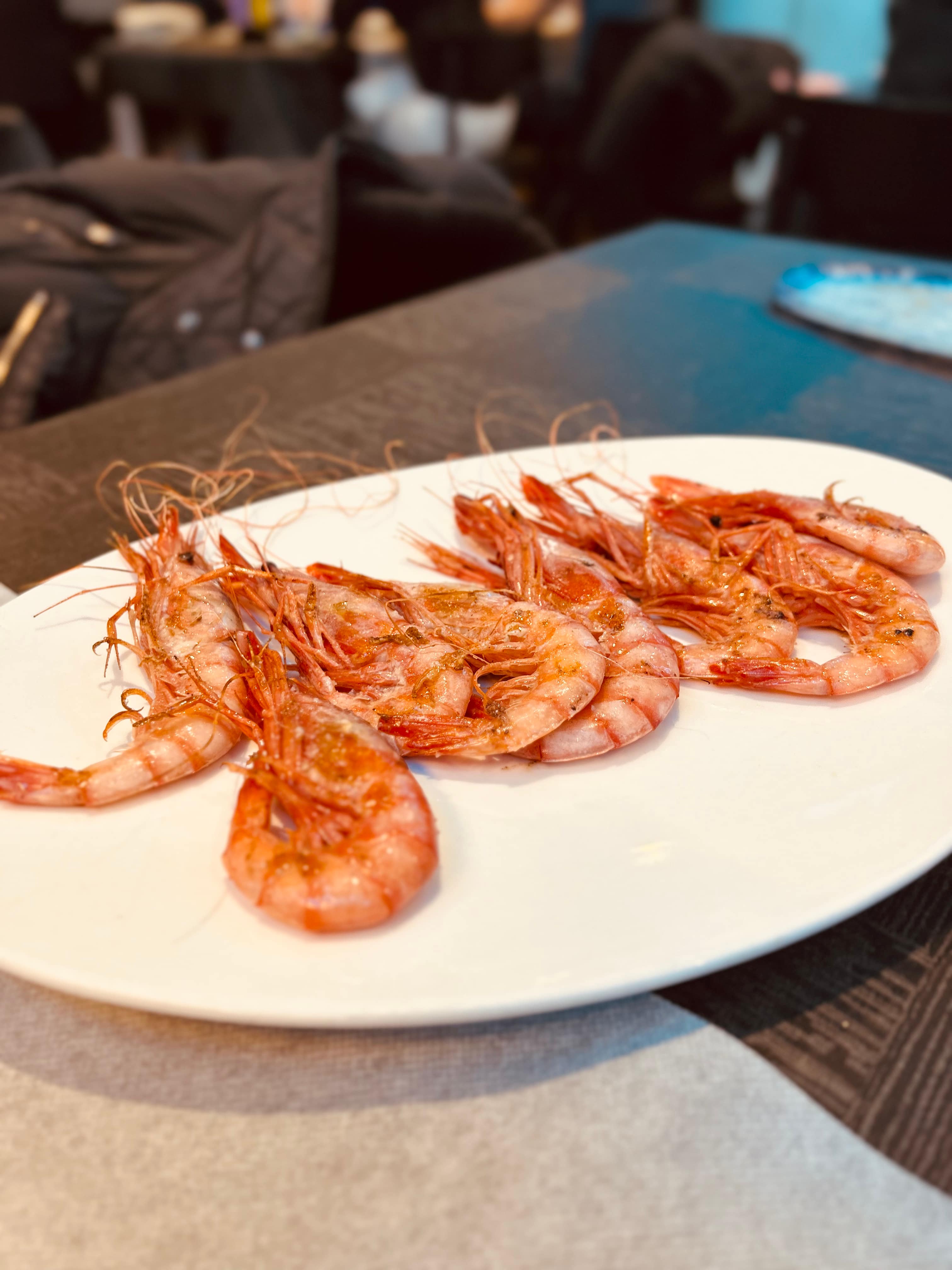 Gambas de Roses Cal Campaner Restaurante Roses
