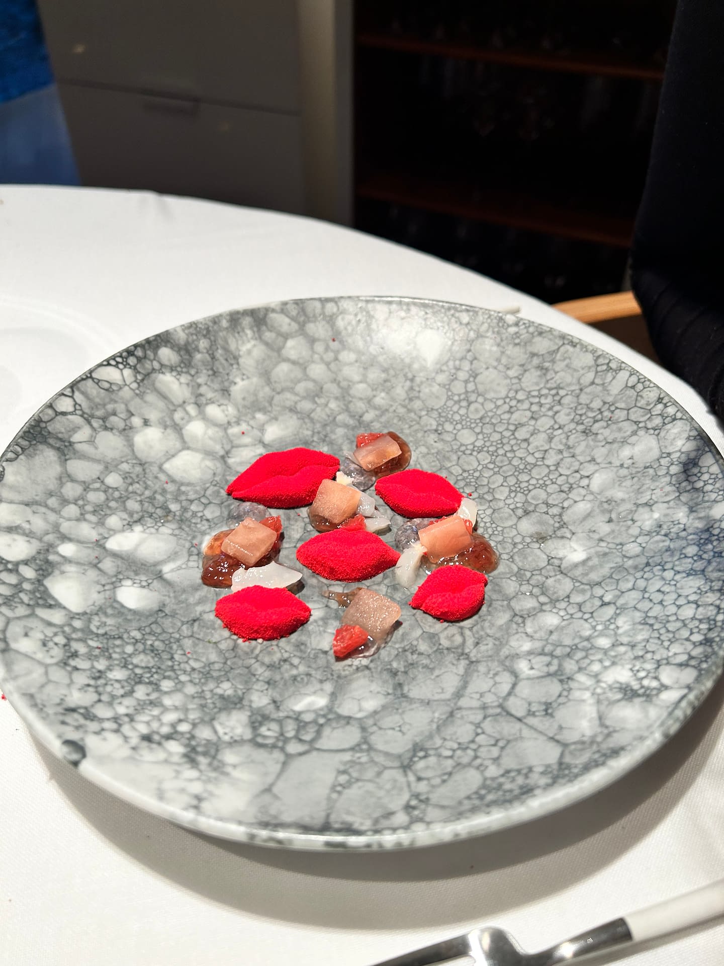 Besos de piel de pomelo